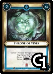 Throne of Vines - Foil